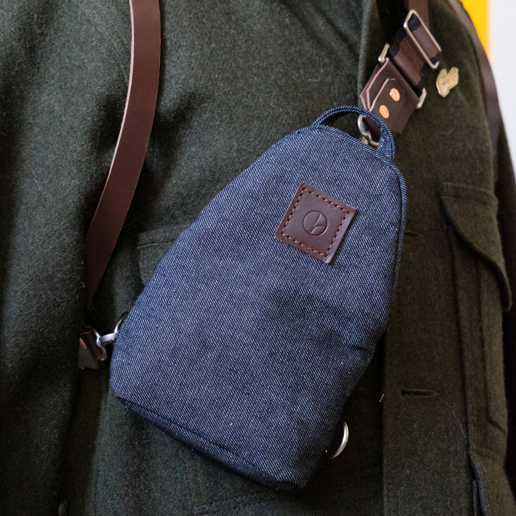 Mini Hayden 20 in Blue Denim