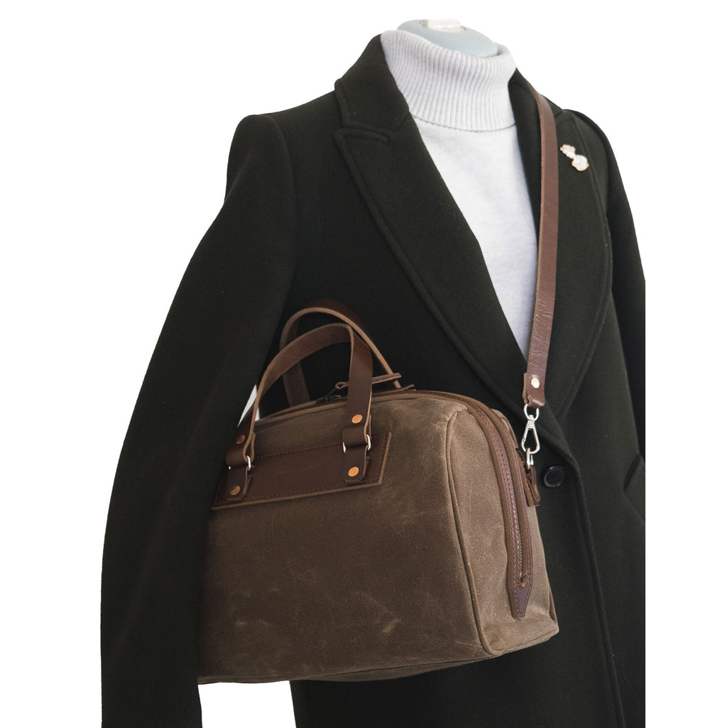 Boston HandBag in Brush Brown