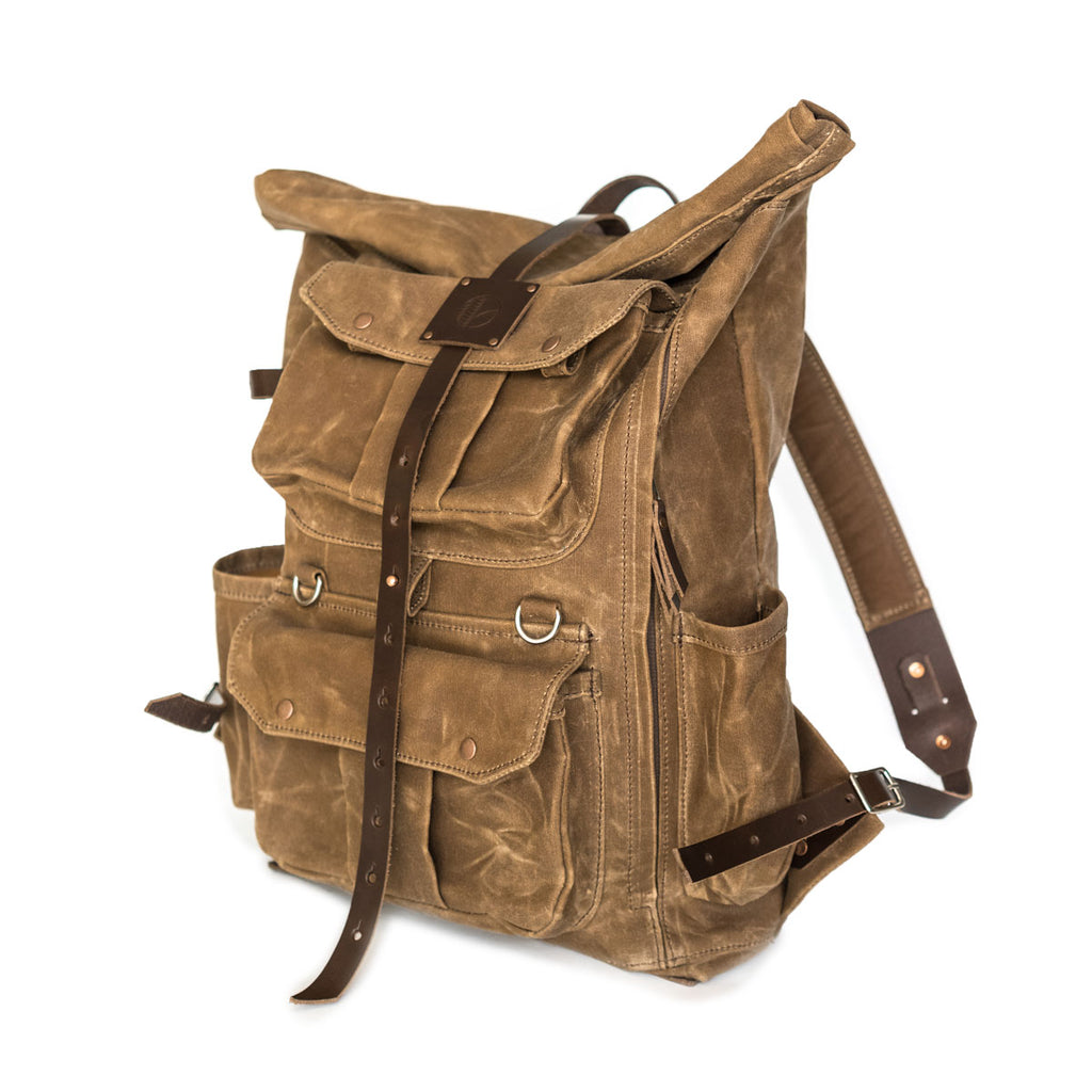 Cadmus Backpack in Brush Brown
