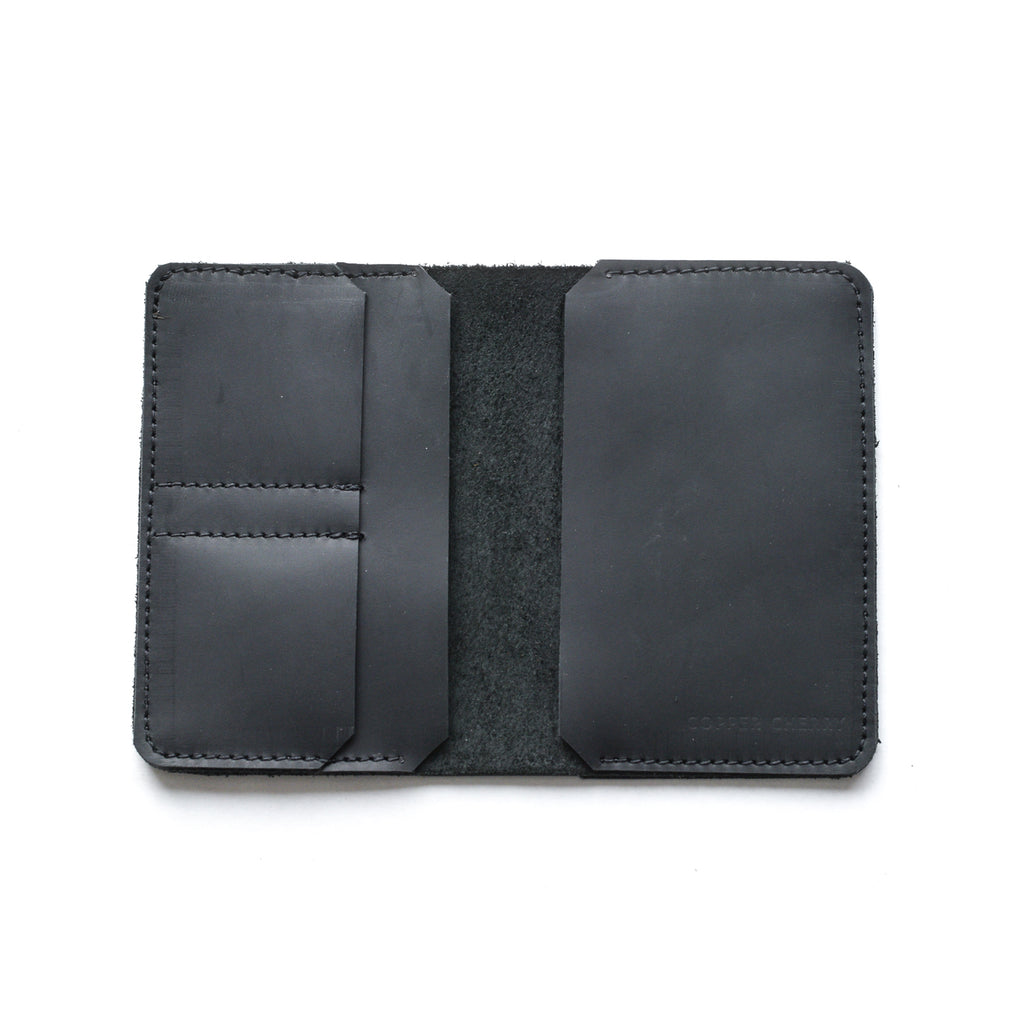 The Passport Cover in Black