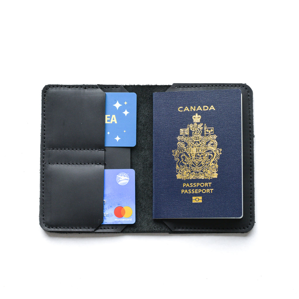 The Passport Cover in Black