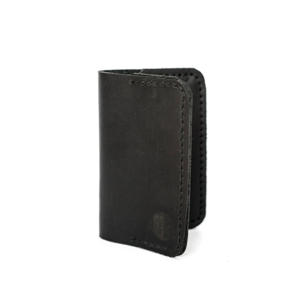 Card Book Wallet in Black